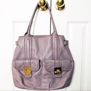 Michael Kors Lavender Leather Bag with dustbag